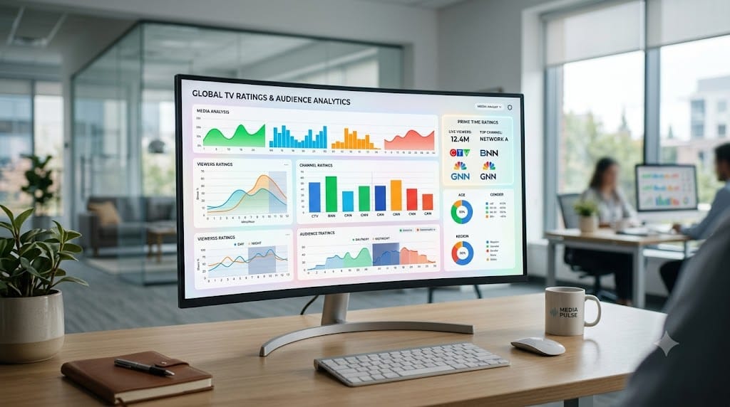 monitor cu audiente TV