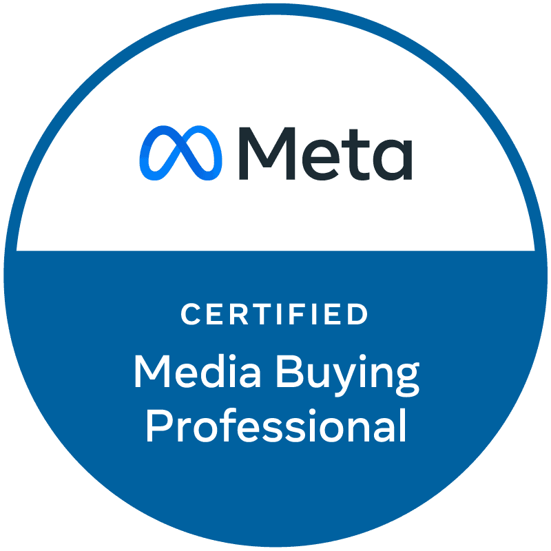 Certificare oficiala Meta Media Buying Professional - agentie facebook ads